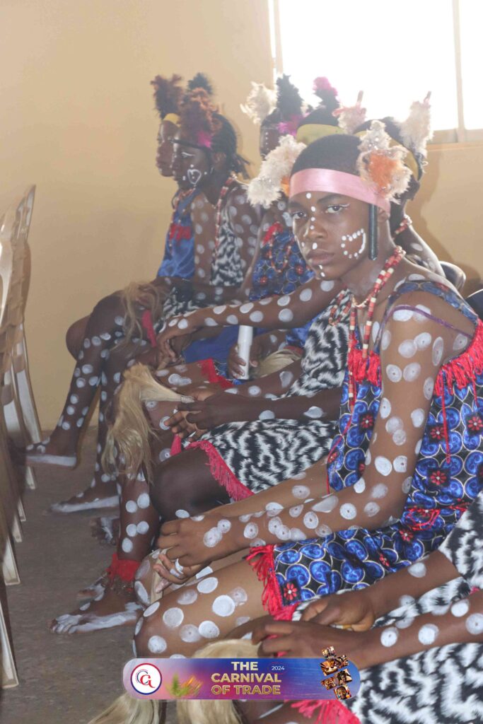 Body paint students at carnival of Trade 1.0